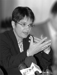 Глава миссии МВФ Марта де Кастелло Бранко